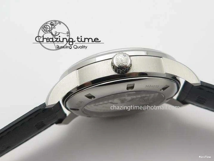 MIROTIME 0507 Ingeniuer St.Laurens SS Black Dial MKF 1:1 V2 Best Edition On Black Leather Strap A Functional 7351